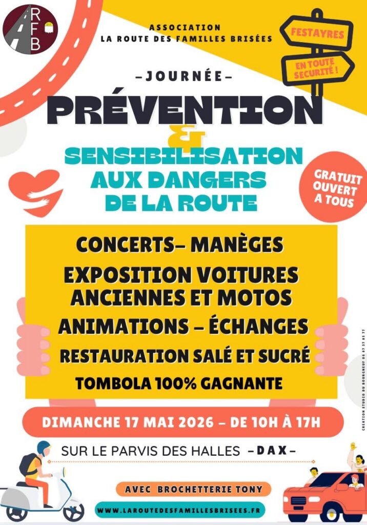 Journée Prévention & sensibilisation aux dangers de la route 2026
